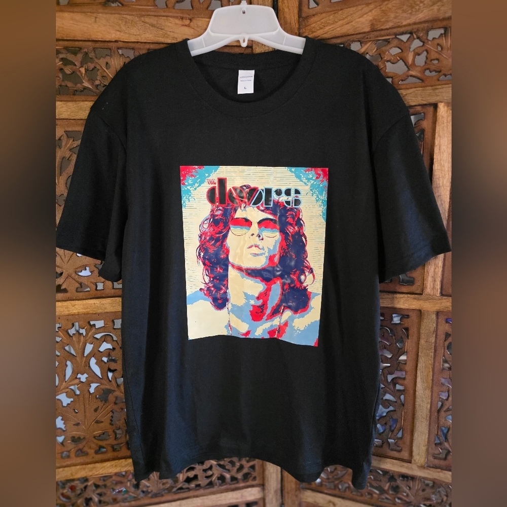 The Doors Black Graphic T-Shirt